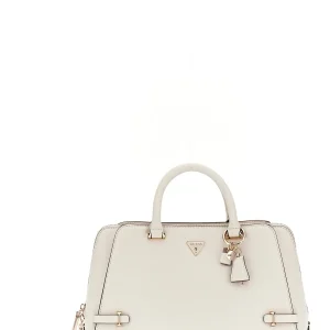 Guess Sac Bandoulière Bramina Small Satche Off White ZG965706