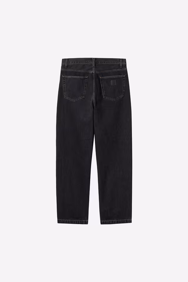Jean Carhartt Wip AARON PANT Black Stone washed