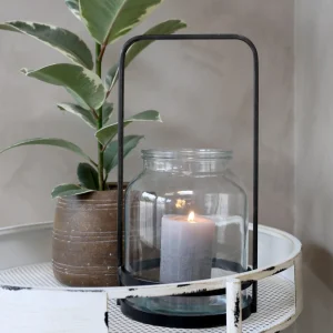 Grande lanterne avec poignée