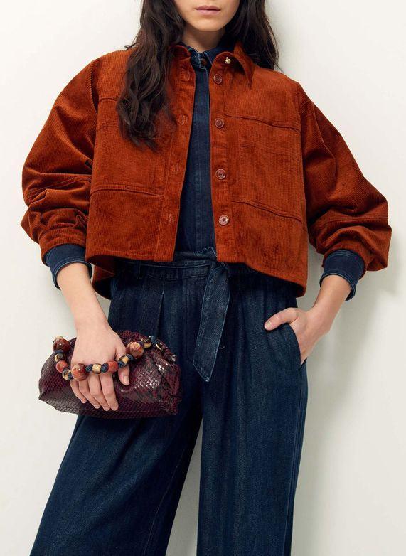 LEONE SURCHEMISE MANCHES BALL Copper – Image 2