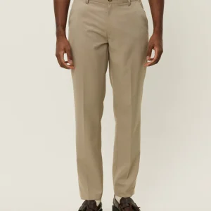 Les Deux Como Reg Solid Suit Pants Dark Sand