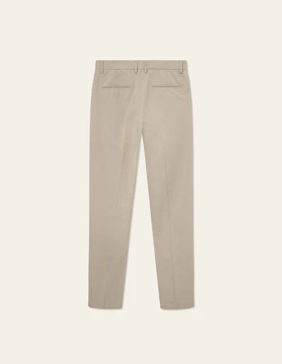 Les Deux Como Reg Solid Suit Pants Dark Sand – Image 6