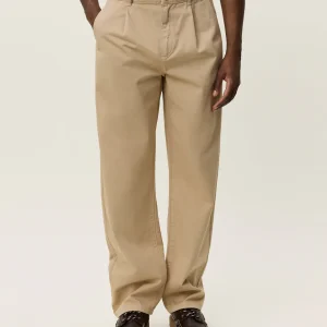 Les Deux Romeo Pleated Chino Pants Irish Cream