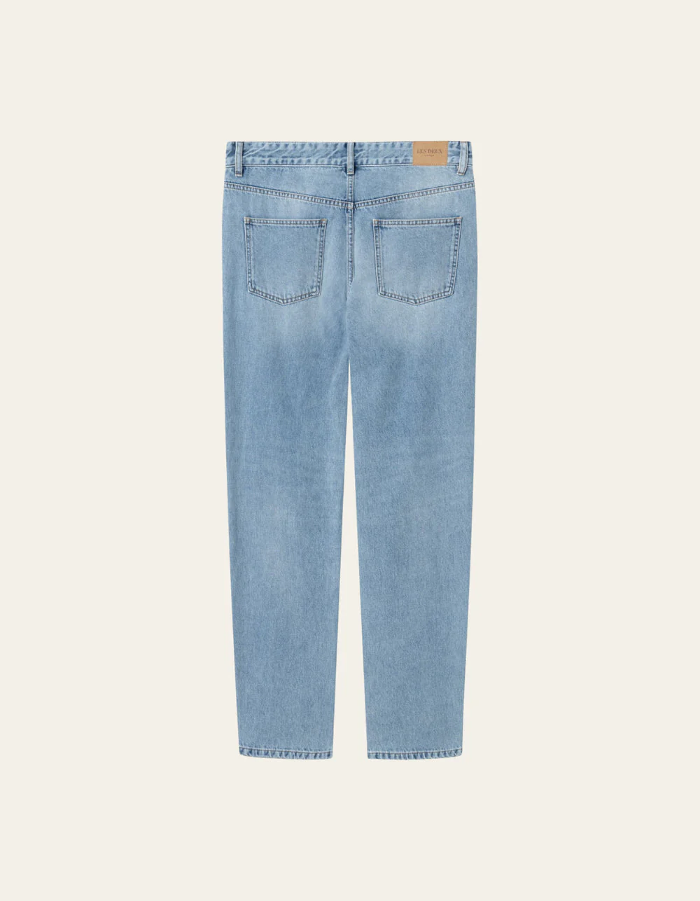 Les Deux Ryder Washed Denim Pants Light Blue Wash – Image 6