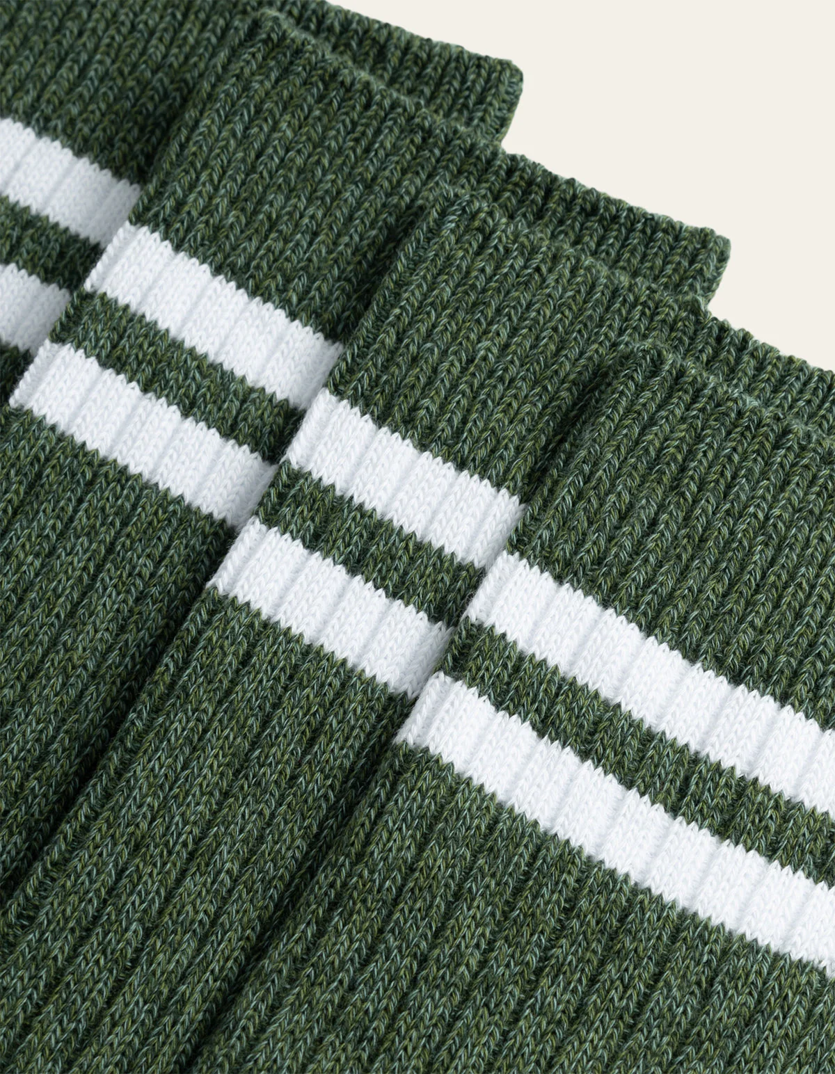 Les Deux Striped Melange Socks Duffel Bag – Image 4