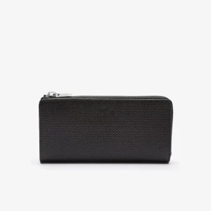 Compagnon cuir piqué Lacoste Chantaco NF3580KL