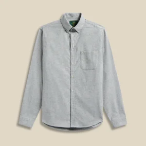 Portuguese Flannel BRUSHED OXFORD L/S SHIRT Green