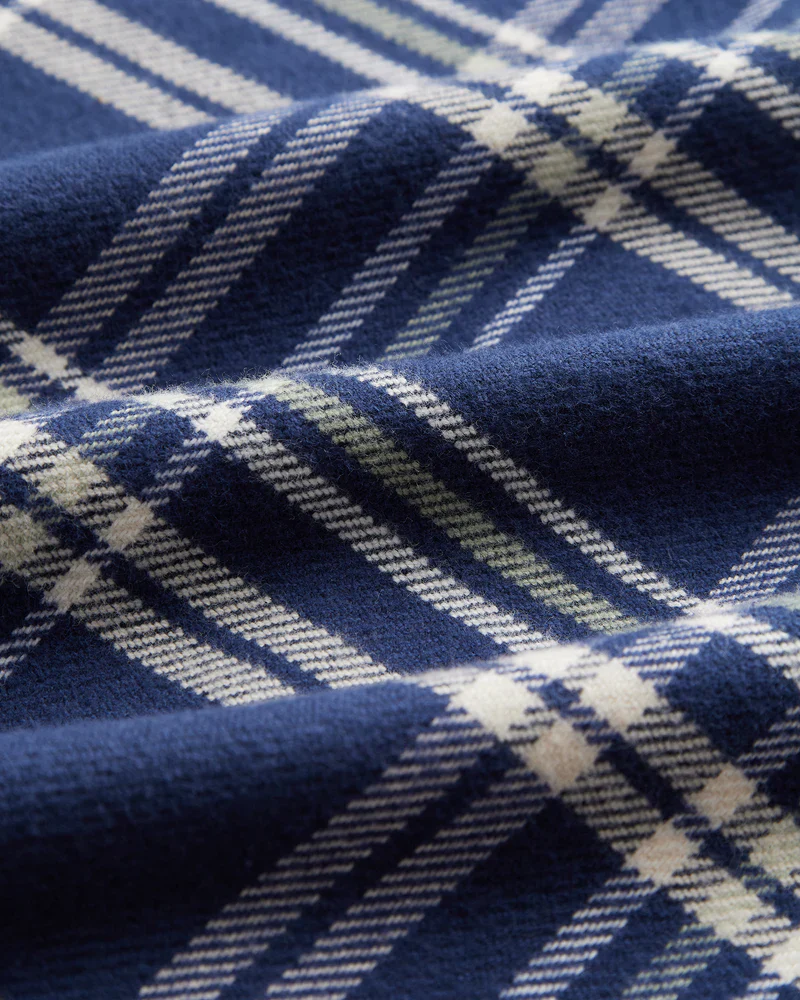 Portuguese Flannel FRONT L/S SHIRT Navy – Image 6