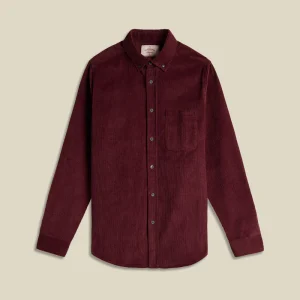 Portuguese Flannel LOBO 2.0 L/S SHIRT Bordeaux