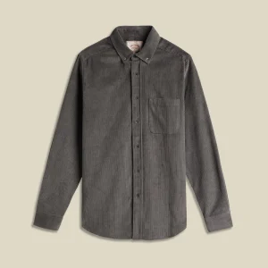 Portuguese Flannel LOBO 2.0 L/S SHIRT Grey