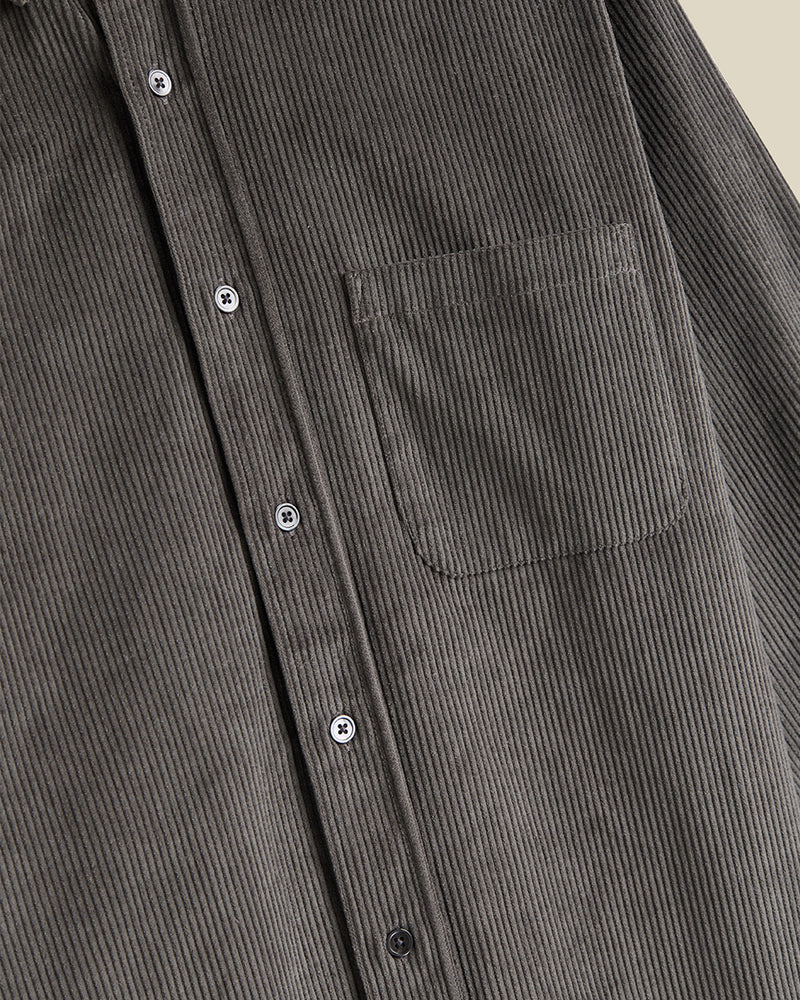 Portuguese Flannel LOBO 2.0 L/S SHIRT Grey – Image 4