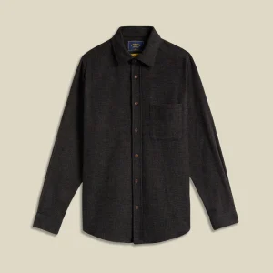 Portuguese Flannel SOUNDS L/S SHIRT Brown