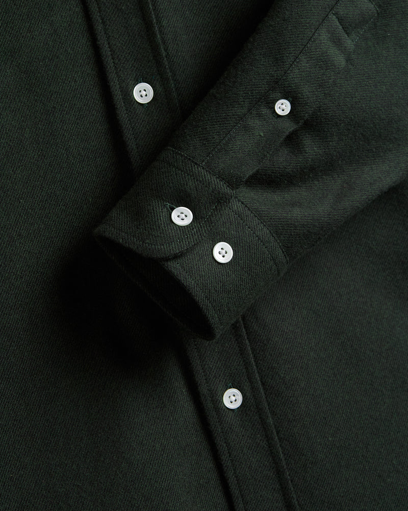 Portuguese Flannel TECA 2.0 L/S SHIRT Forest Green – Image 5