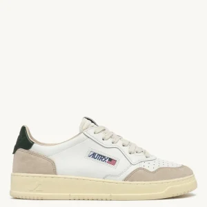 Autry MEDALIST LOW Cuir et Suede White Mountain