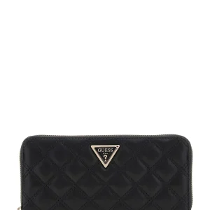 Guess Compagnon / Portefeuille Tamsin Slg Small Zip Black QG9673146