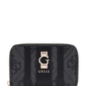 Guess Compagnon / Portefeuille Erenia Slg Medium Zi Coal Logo SO783814