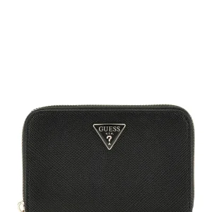 Guess Compagnon / Portefeuille Rosalba Slg Petite T Black ZG965714