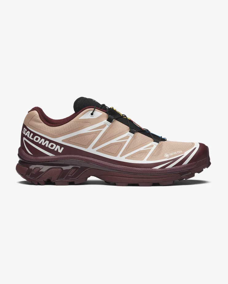 Salomon XT-6 GTX Mahogany Rose Tawny Port – Image 2