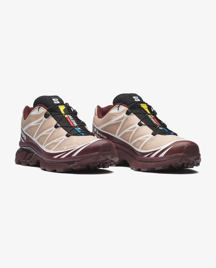 Salomon XT-6 GTX Mahogany Rose Tawny Port – Image 4