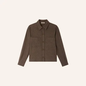 Sessun Chemise THEOWOOL Warm Stone