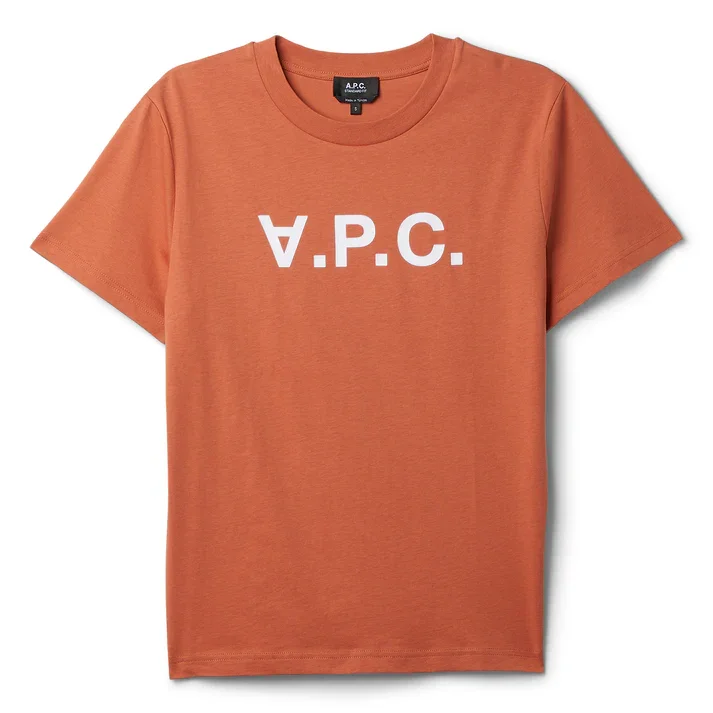 TEE STANDARD GRAND VPC GOTS Terracotta Blanc – Image 2
