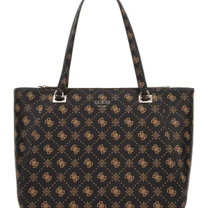 Guess Sac Voyage Calebra Tote Espresso Logo LP9536024