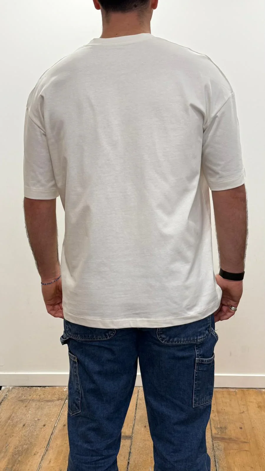 T Shirt Saint-Etienne Child Of Sainté HEART EMB Ivoire/Vert – Image 6