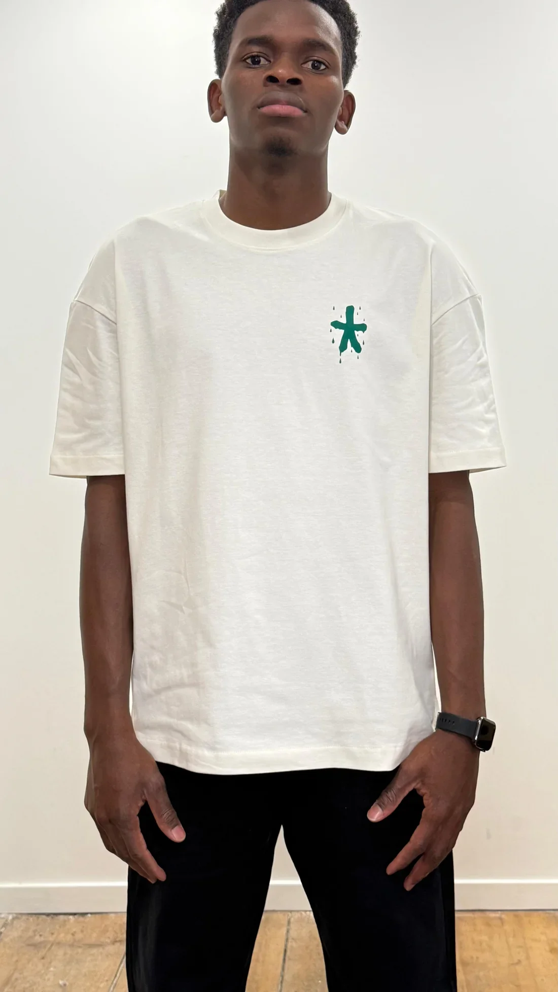 T Shirt Saint-Etienne Child Of Sainté X PITR PRT PREM Ivoire/Vert – Image 5