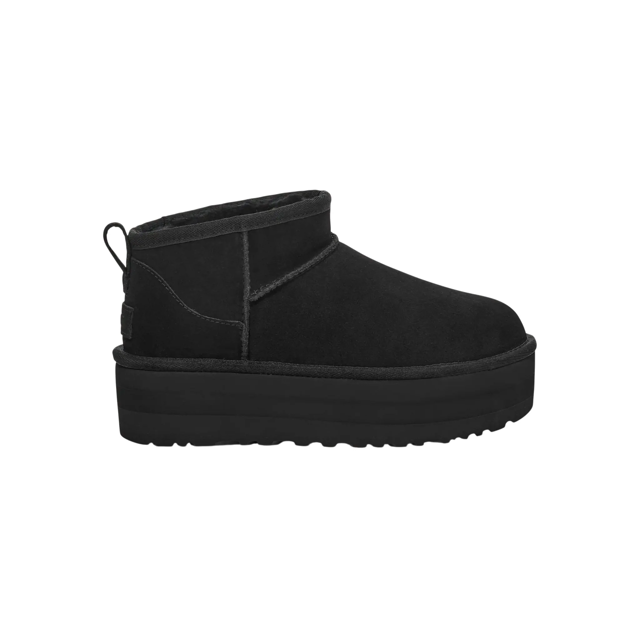 Ugg W CLASSIC ULTRA MINI PLATFORM Black – Image 2