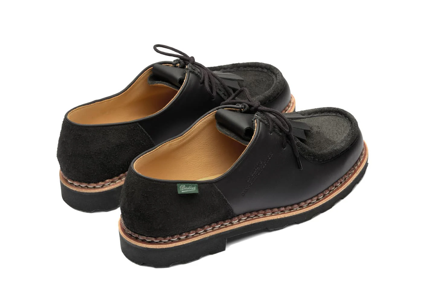 Universal Works x Paraboot UW Michael Marche Noire Lis Vel Noir – Image 4