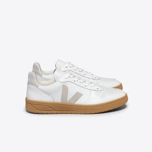 V-10 LEATHER White Natural