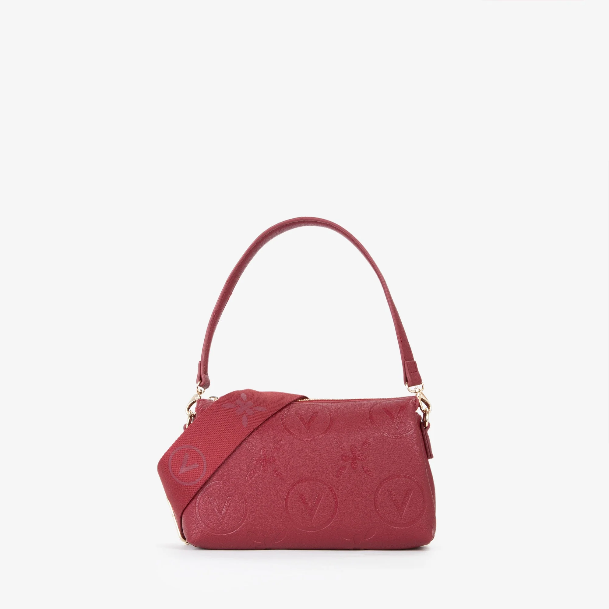 Valentino Sac Bandoulière Samba Re VBS8ZG14 Rosso Scuro – Image 6