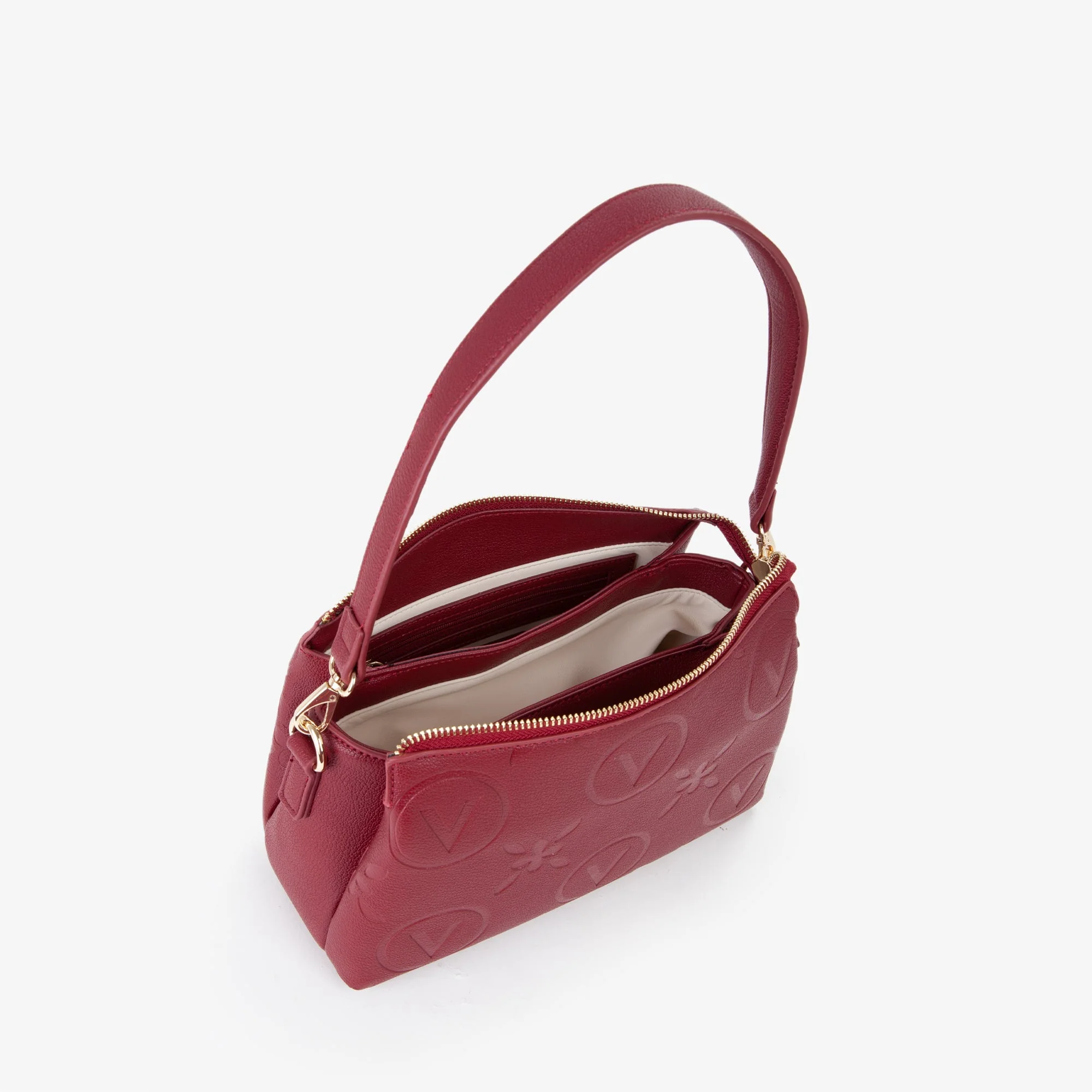Valentino Sac Bandoulière Samba Re VBS8ZG14 Rosso Scuro – Image 3