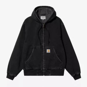Veste Carhartt Wip OG ACTIVE JACKET Black Stone Washed
