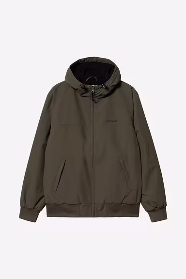 Veste Carhartt Wip HOODED SAIL JACKET Porphyry Black