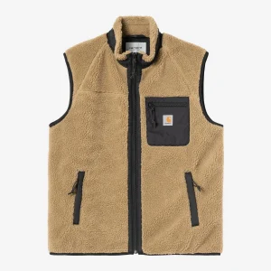 Veste Carhartt Wip PRENTIS VEST LINER Leather Black
