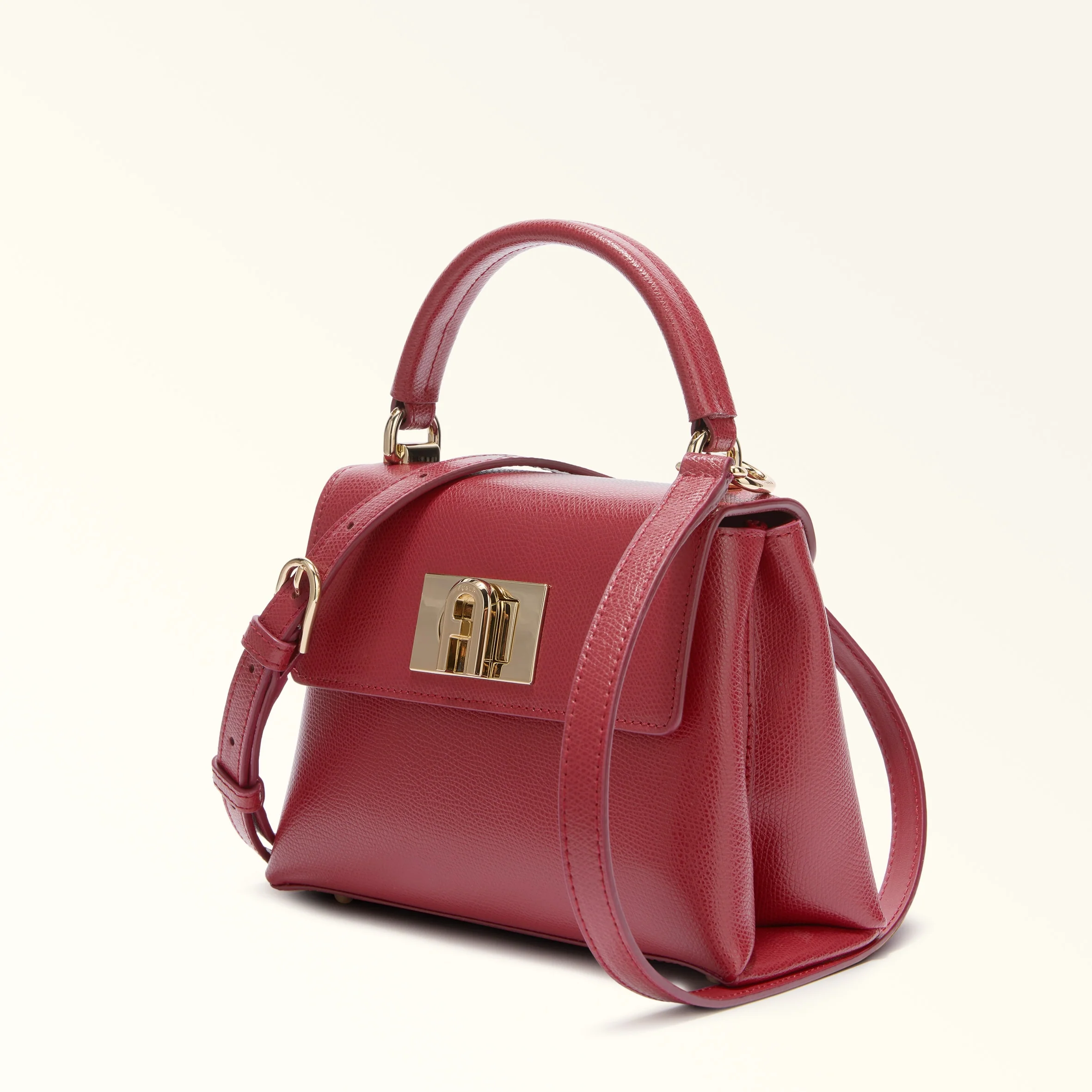 Furla Sacs À Main Mini 1927 Cuir Rouge – Image 3
