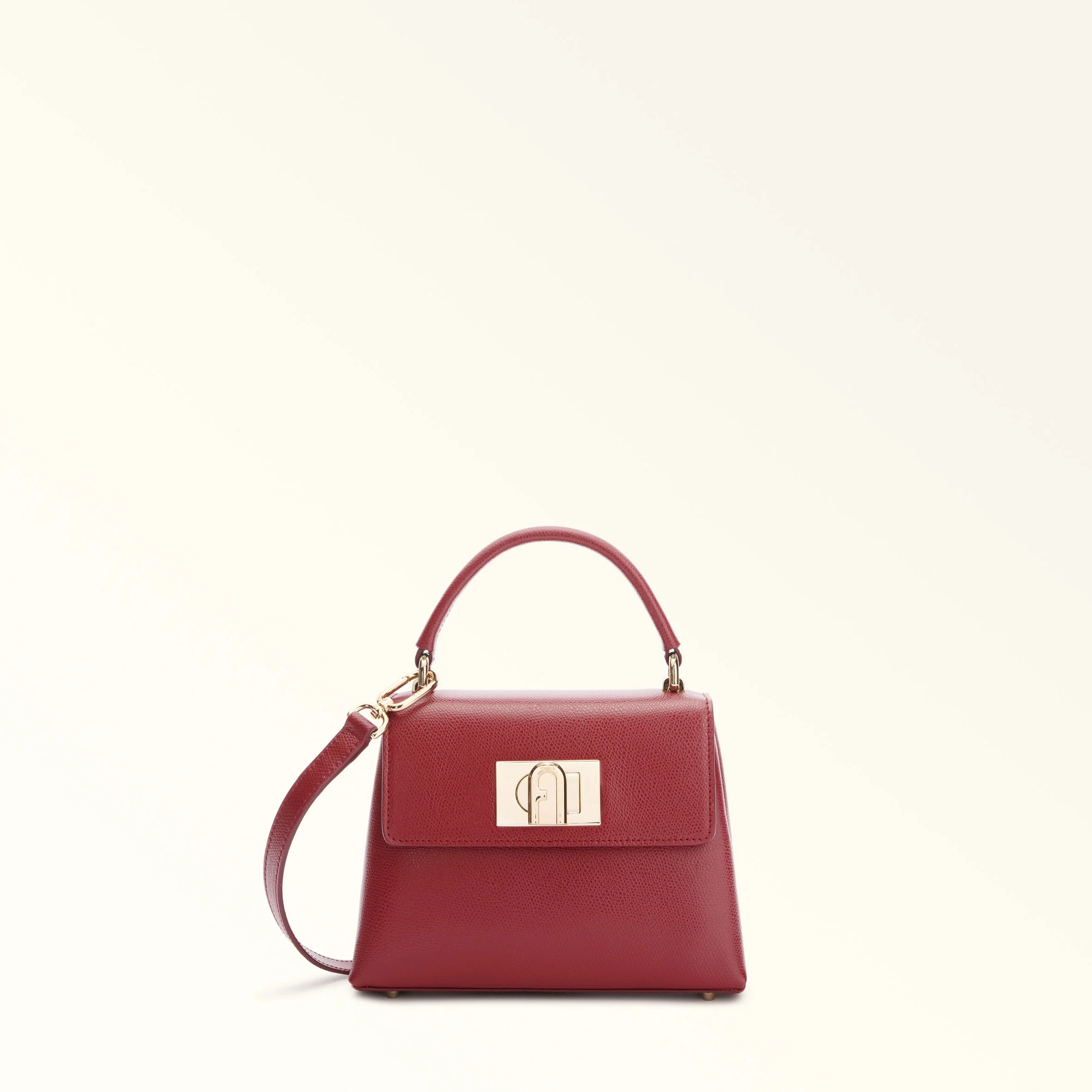 Furla Sacs À Main Mini 1927 Cuir Rouge