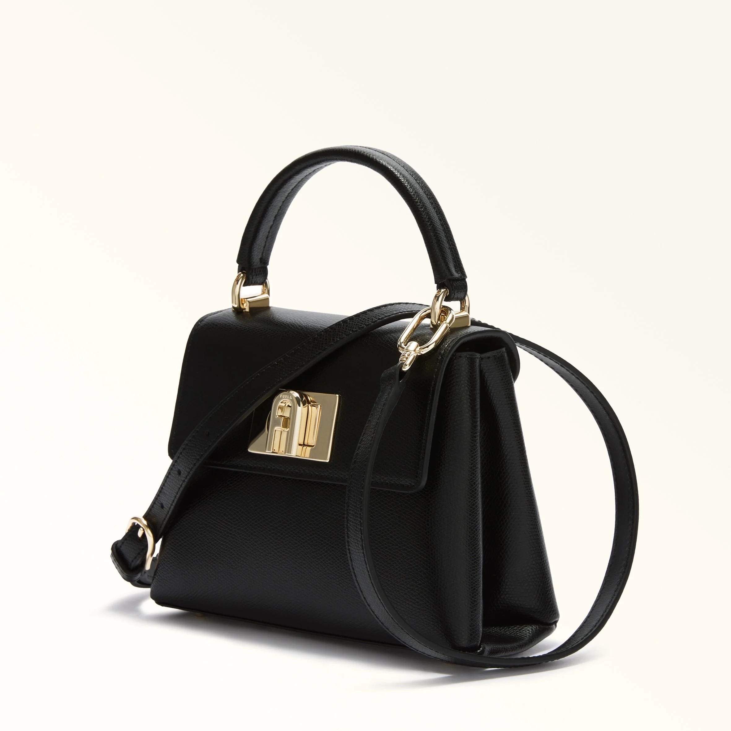 Furla Sacs À Main Mini 1927 Cuir Noir – Image 3