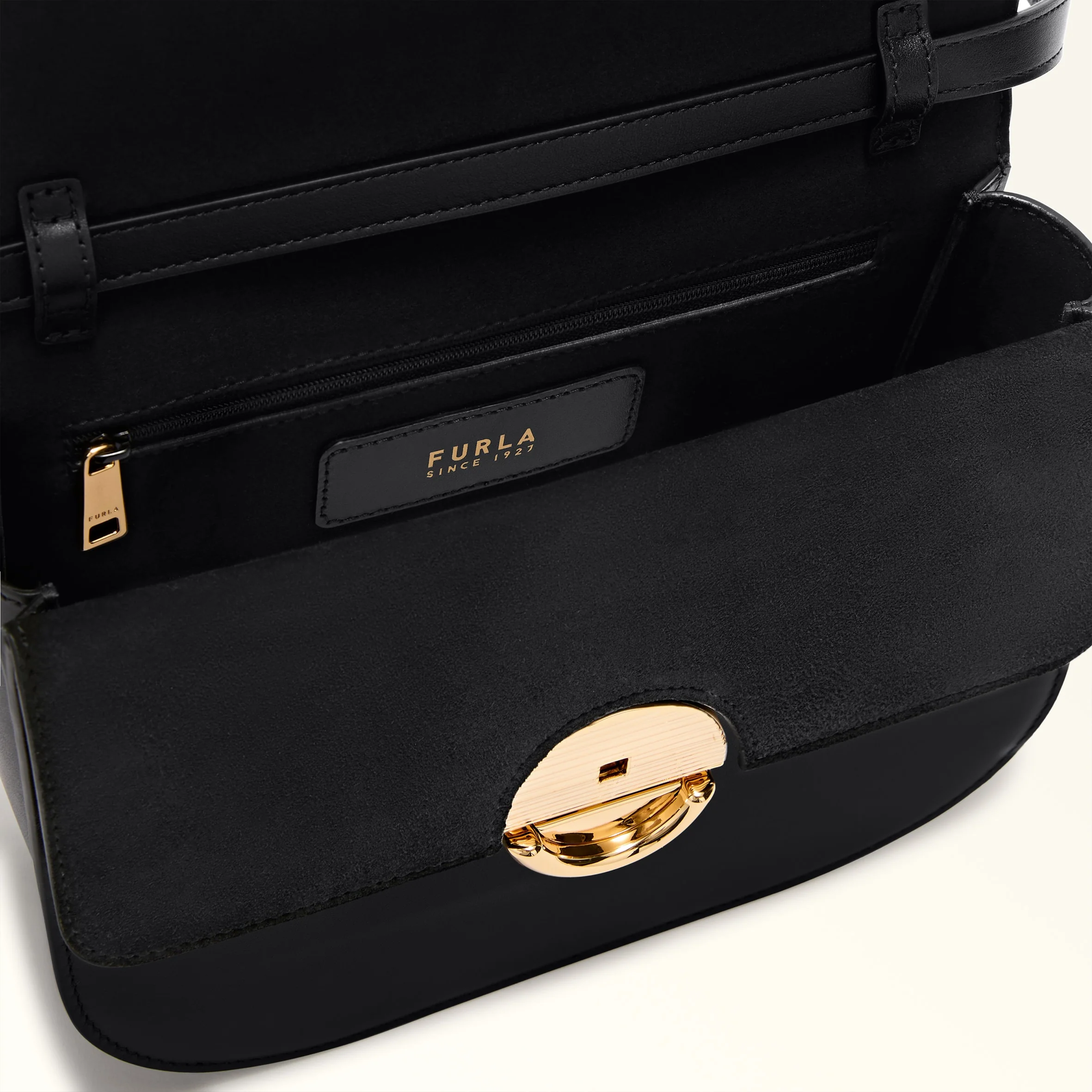 Furla Sac Bandoulière S Sfera Cuir Noir – Image 4
