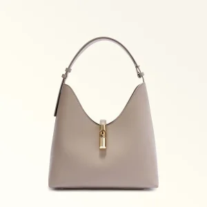 Furla Sac Bandoulière M Goccia Cuir Beige