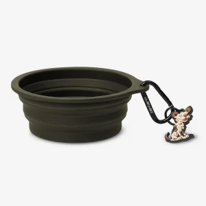 WILD DOG FOLDABLE BOWL Olive Wax