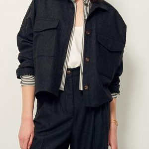 WILTONIA CHEMISE AMPLE StoneBlack