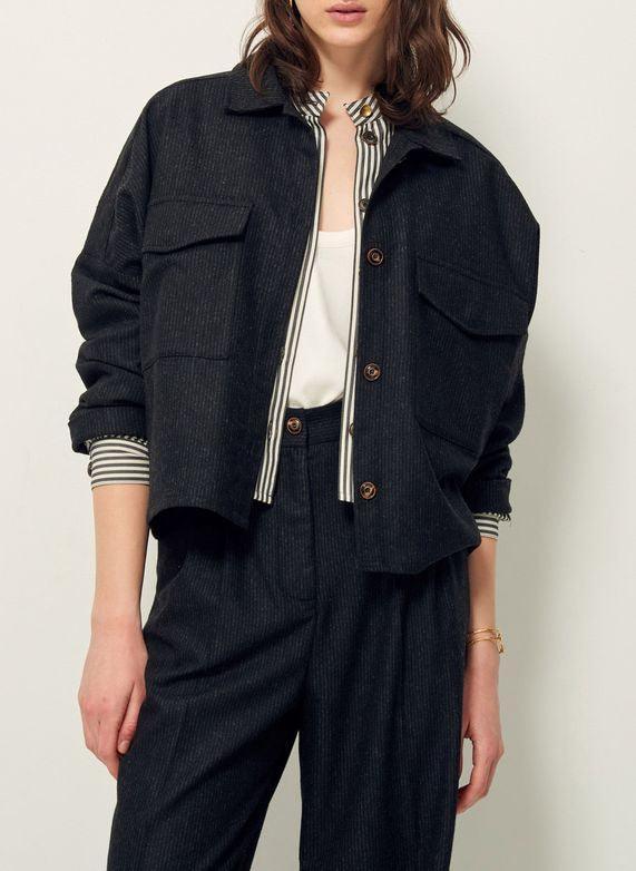 WILTONIA CHEMISE AMPLE StoneBlack – Image 2