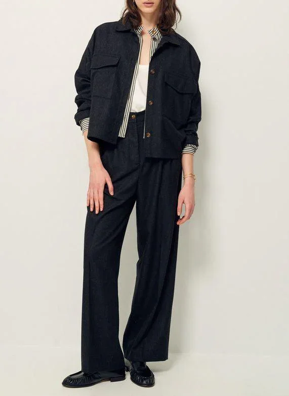 WILTONIA CHEMISE AMPLE StoneBlack – Image 3