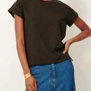 ALBANO S/S TEE Kaki Wood