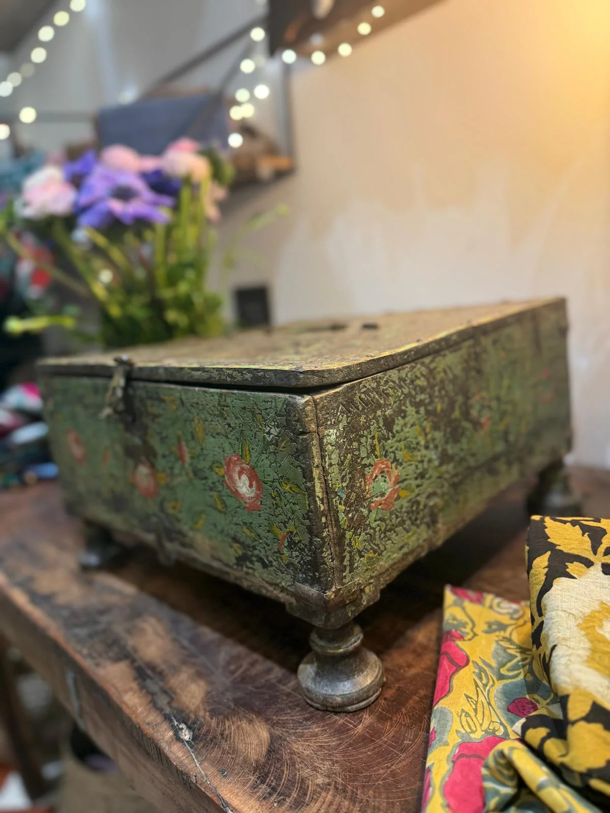 Ancien coffre à bijoux indien – Image 3