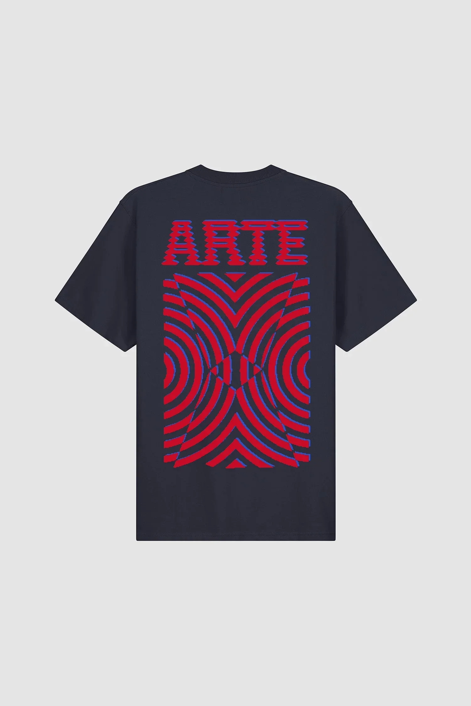 BACK PRINT S/S TEE Navy – Image 2
