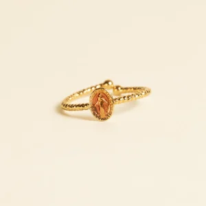 Bague Ivor terracotta