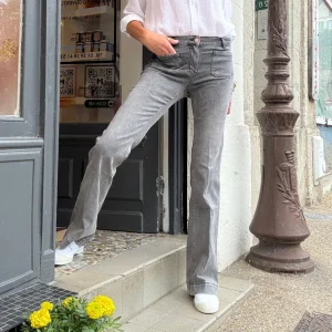 Jean Bastille Super Stretch Gris